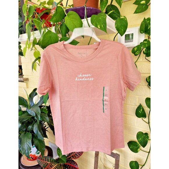 Zoe + Liv Graphic T-Shirt NWT Choose Size - Picture 3 of 3